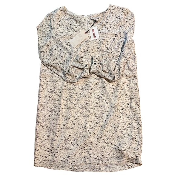 Lila Rose Tunic Style Dress Cream/Black Size 10 - Picture 6 of 12